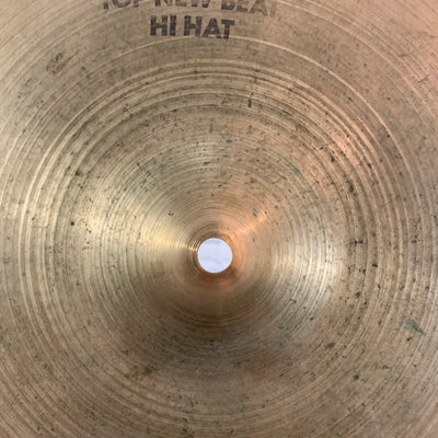 Zildjian 14" New Beat Hi Hats Pair Hollow Logo Stamp 70s 80s
