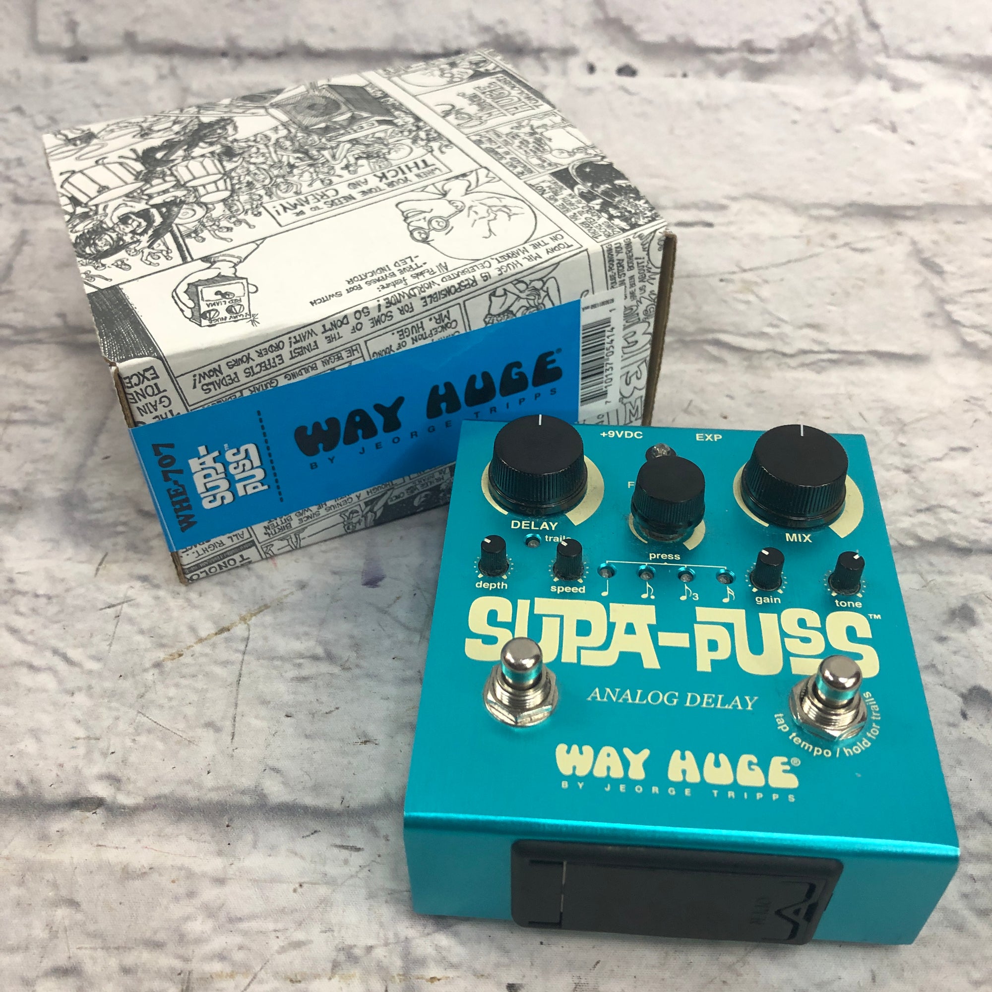 supa puss pedal Way Huge Supa Puss Analog Delay Pedal
