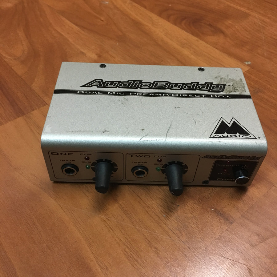 AudioBuddy Dual Mic Preamp / DI Box