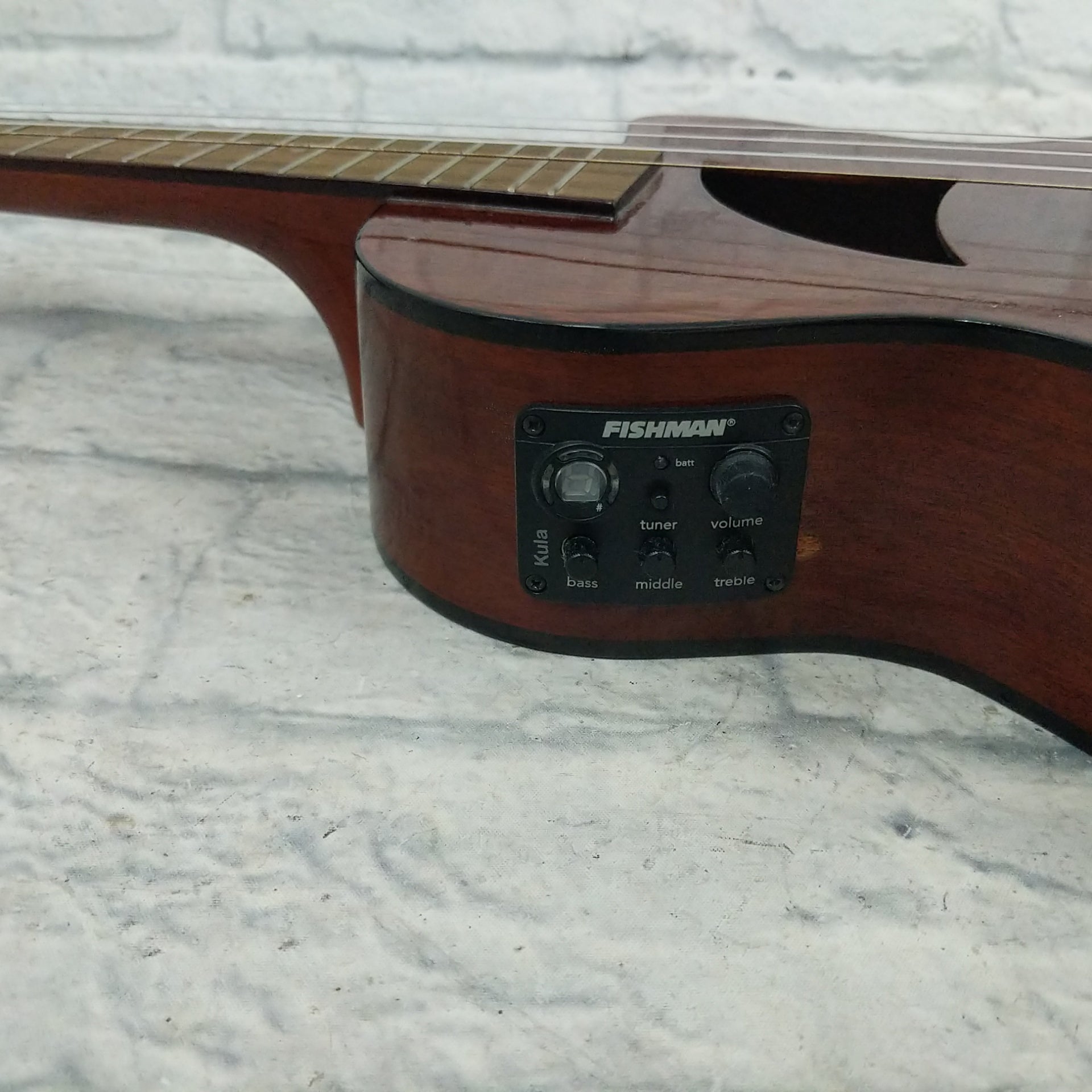 Eddy Finn EF-10 Acoustic Electric Uke Ukulele