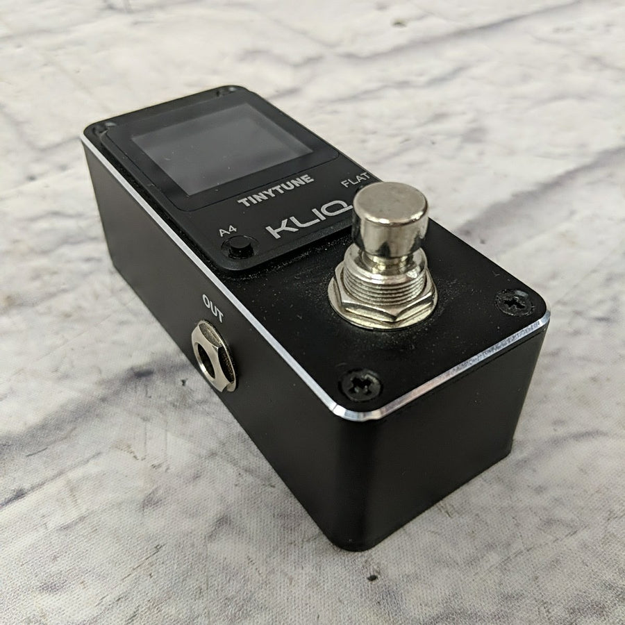 KLIQ tinytune Mini Chromatic Tuner Pedal