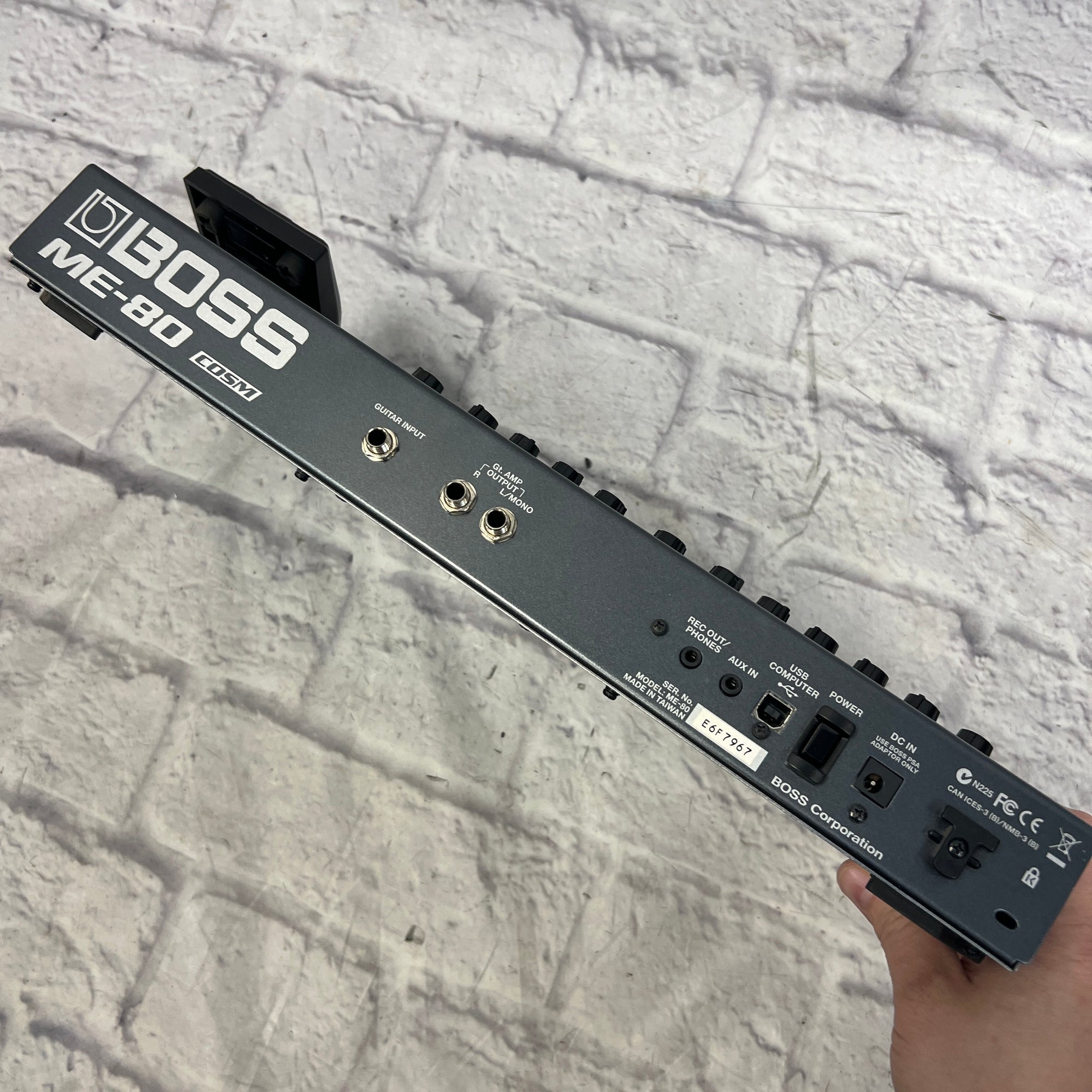 Boss ME-80 Multieffects NO POWER SUPPLY