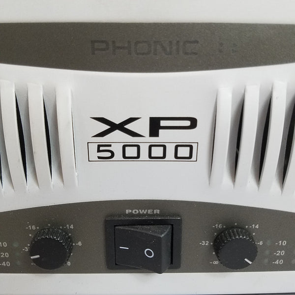 Phonic XP 5000 Power Amplifier - Evolution Music