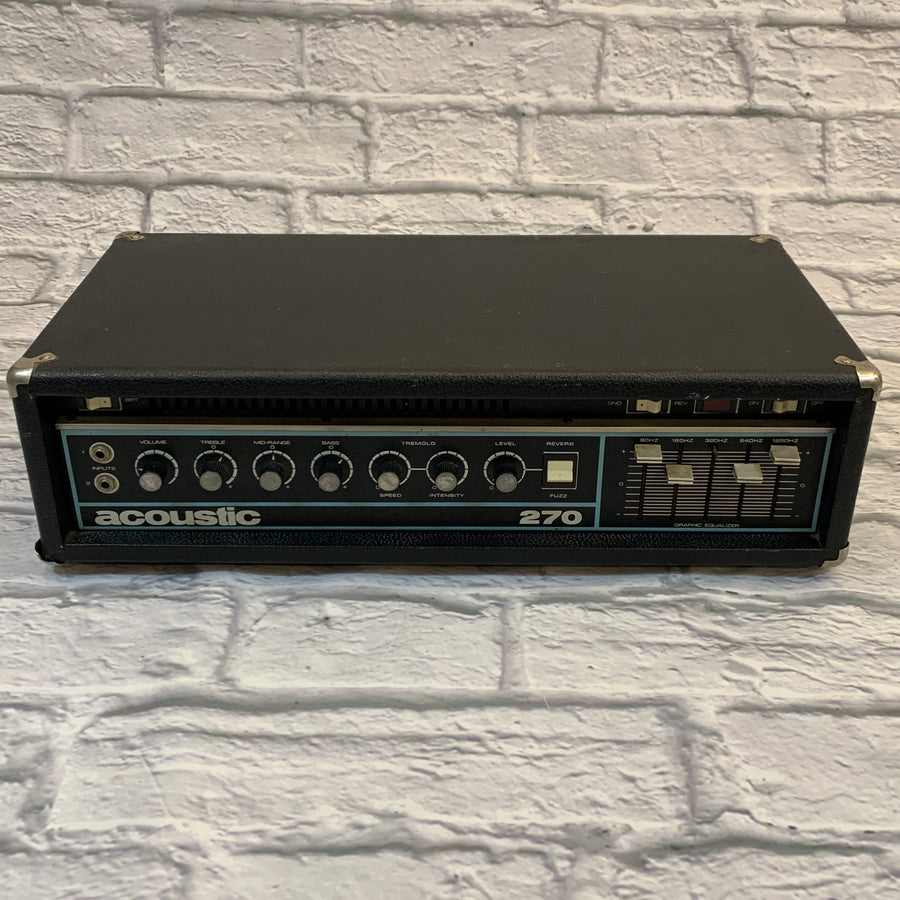 Acoustic 270 Bass Amplifier Head