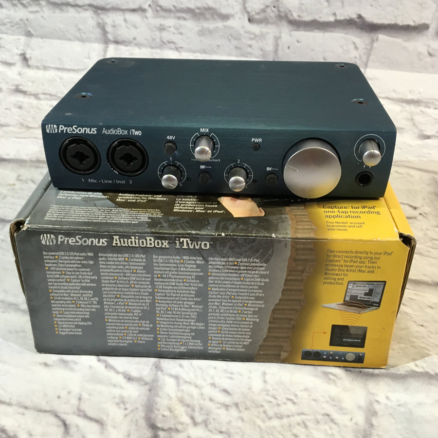 Presonus Audiobox iTwo Interface w/USB Cable