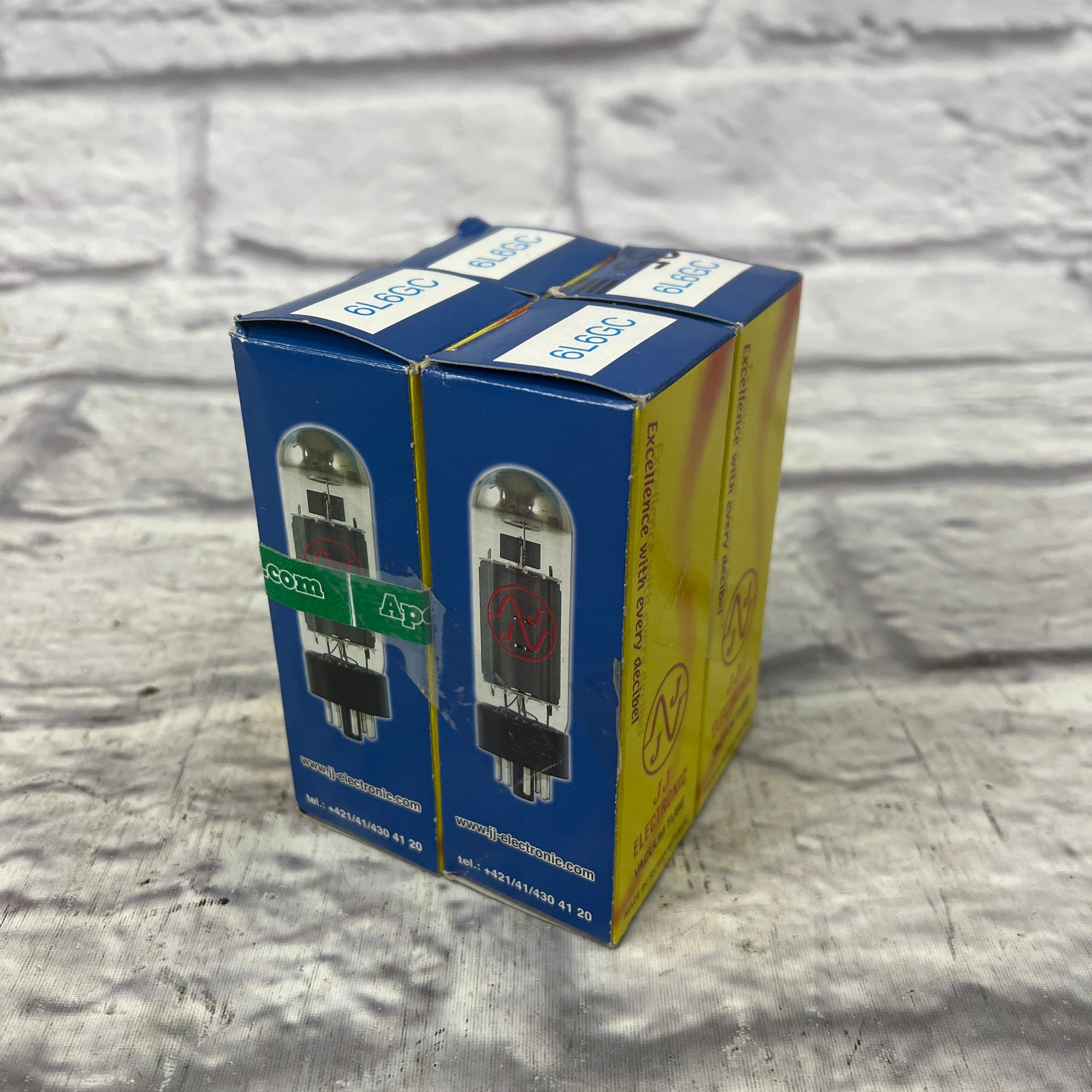 JJ Electronic 6L6GC 4 Pack Amplifier Tubes