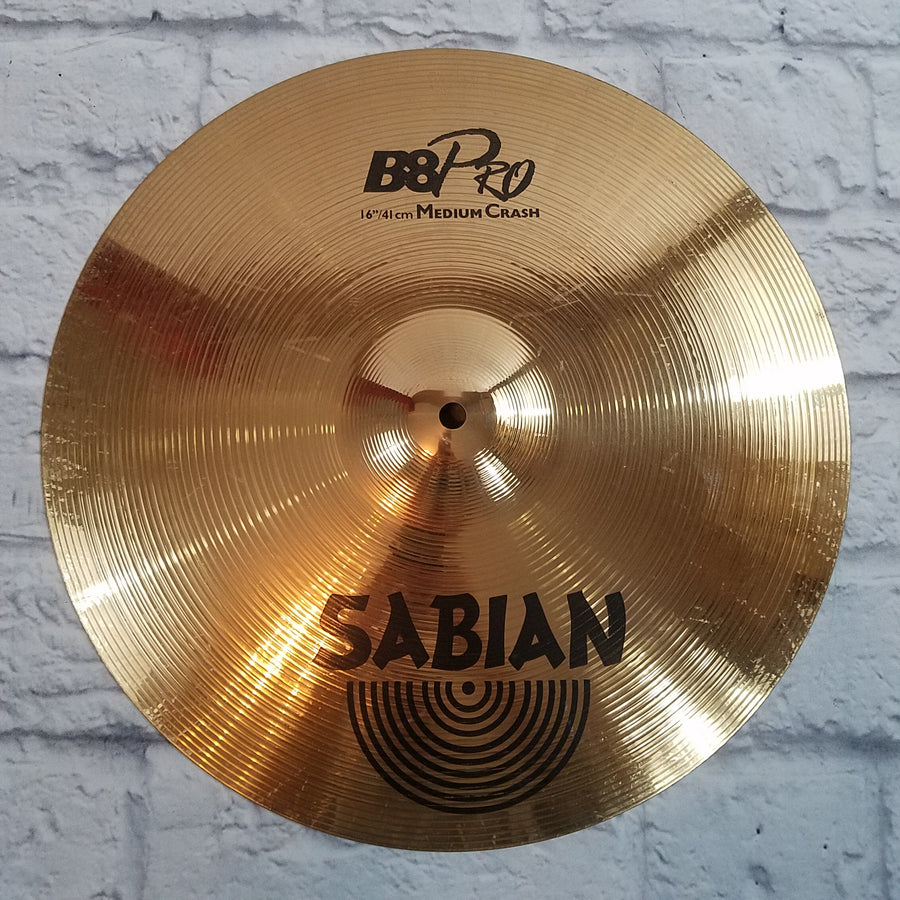 Sabian B8 Pro 16in Medium Crash Cymbal