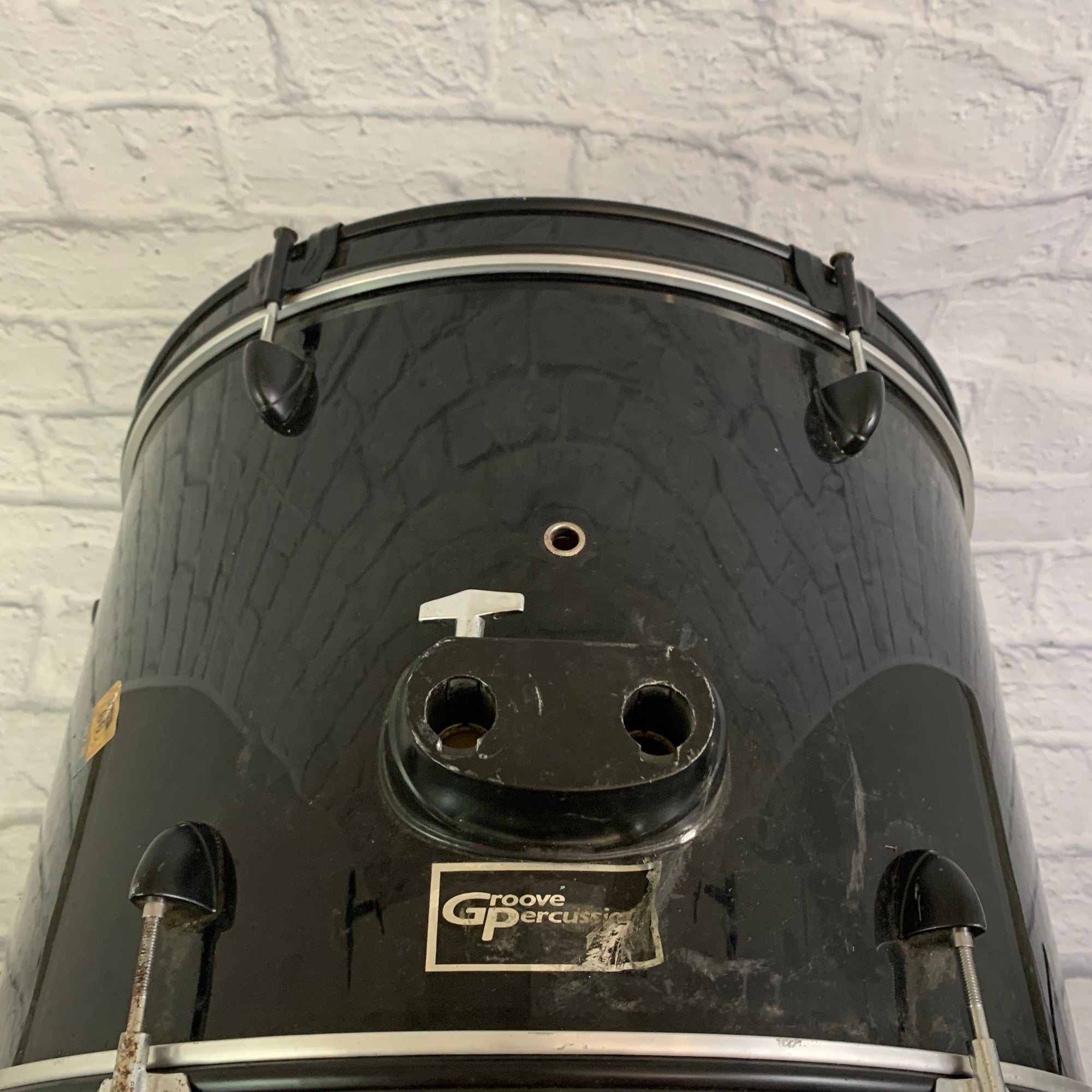 Groove Percussion Black Wrap 20" Bass Drum