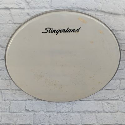 Slingerland Vintage 28" Smooth White Logo Bass Drum Head