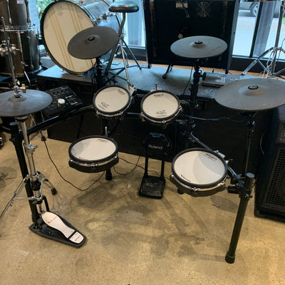 Roland TD-25K with Roland RDH-120 Noise Eater Two-Leg Hi-Hat Stand