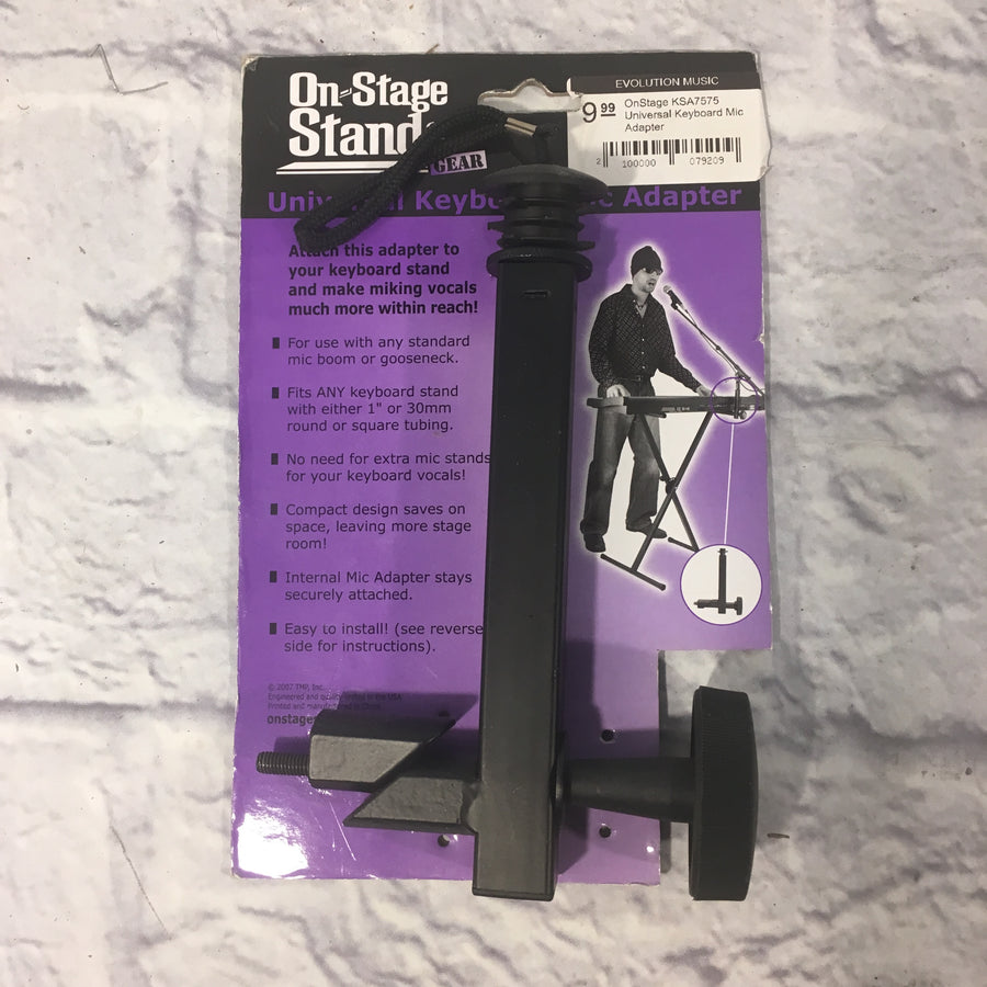 OnStage KSA7575 Universal Keyboard Mic Adapter