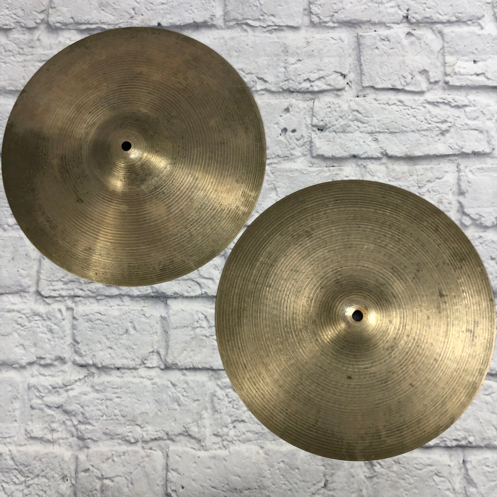 Zildjian 14in Ghost Logo Hi Hat Cymbal Pair