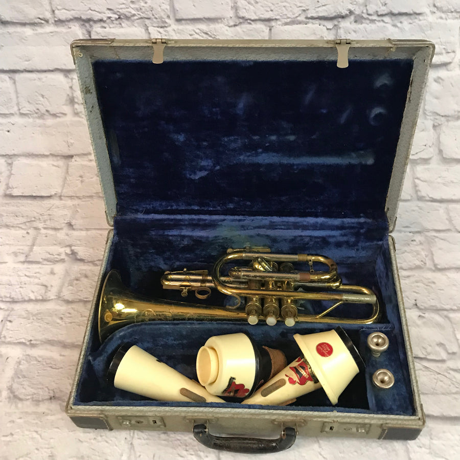 Besson Stratford Cornet with Case and 2 Mouth Pieces
