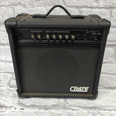 Crate GX-15R Guitar Combo Amp w/Reverb and Overdrive