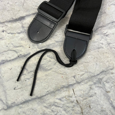 Unknown Black Nylon Guitar Strap