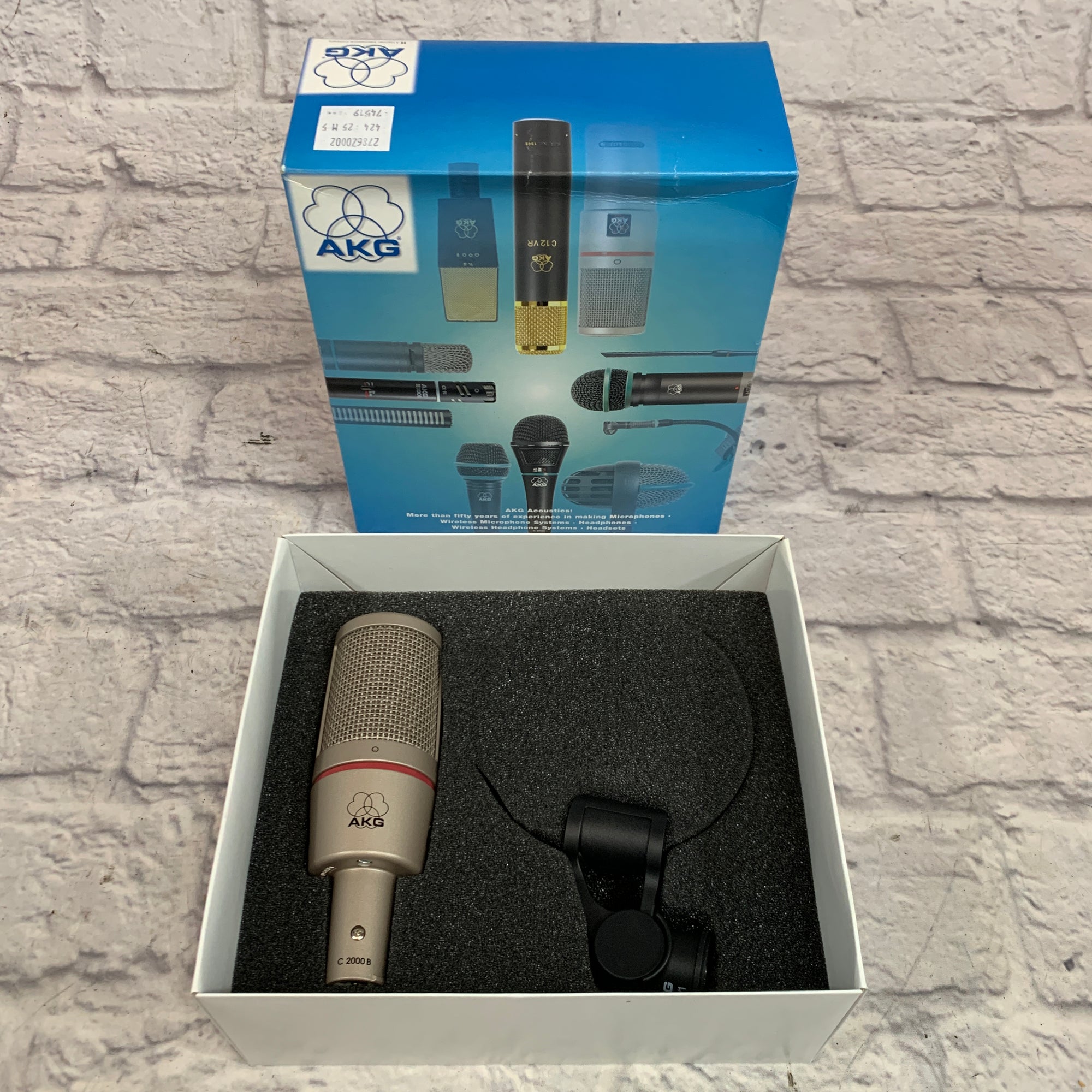 AKG C2000B Condenser Microphone - Evolution Music