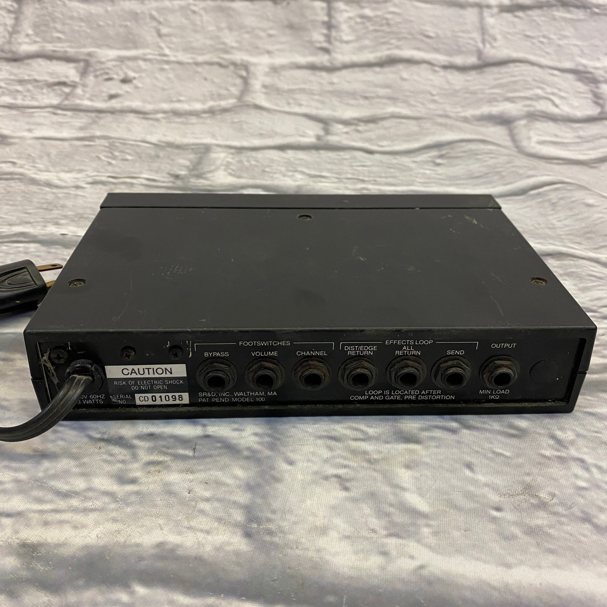 ギター ROCKMAN SUSTAINOR MODEL100 Rockman SUSTAINOR Model 100 GUITAR Preamp 1985 TOM Scholz