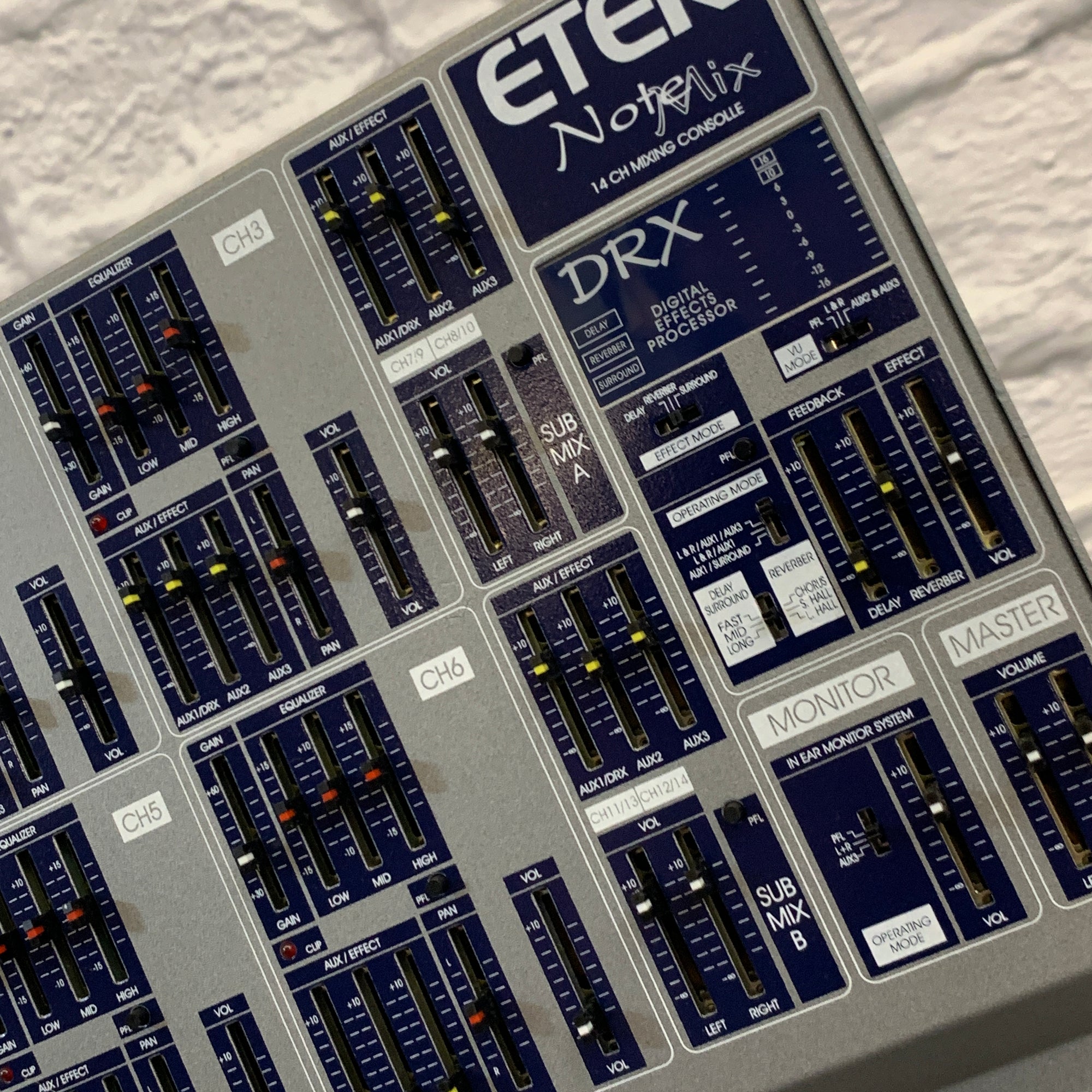 Etek Note Mix 14-Channel Mixing Console