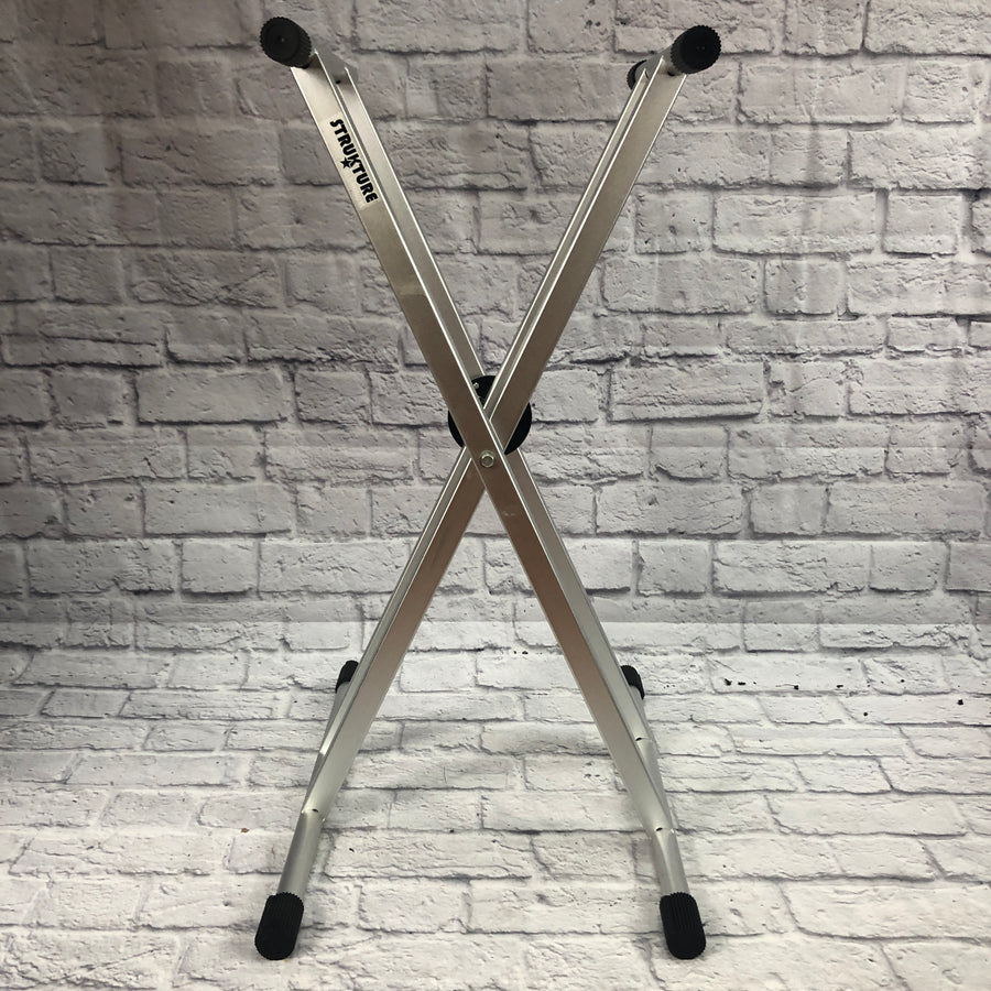Strukture Lightweight Aluminum X Frame Keyboard Stand