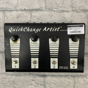 DW Labs QuickChange Artist Effects Box Controller
