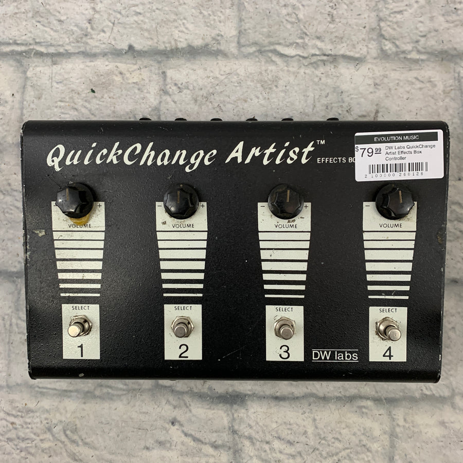 DW Labs QuickChange Artist Effects Box Controller