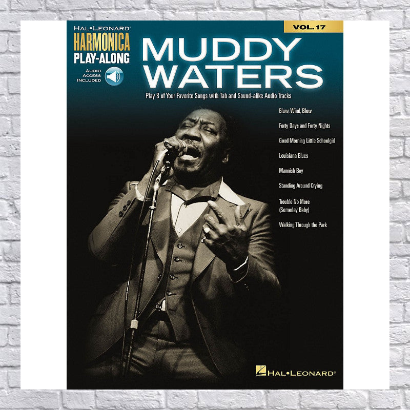 Muddy Waters - Harmonica Play-along Music Book And Audio