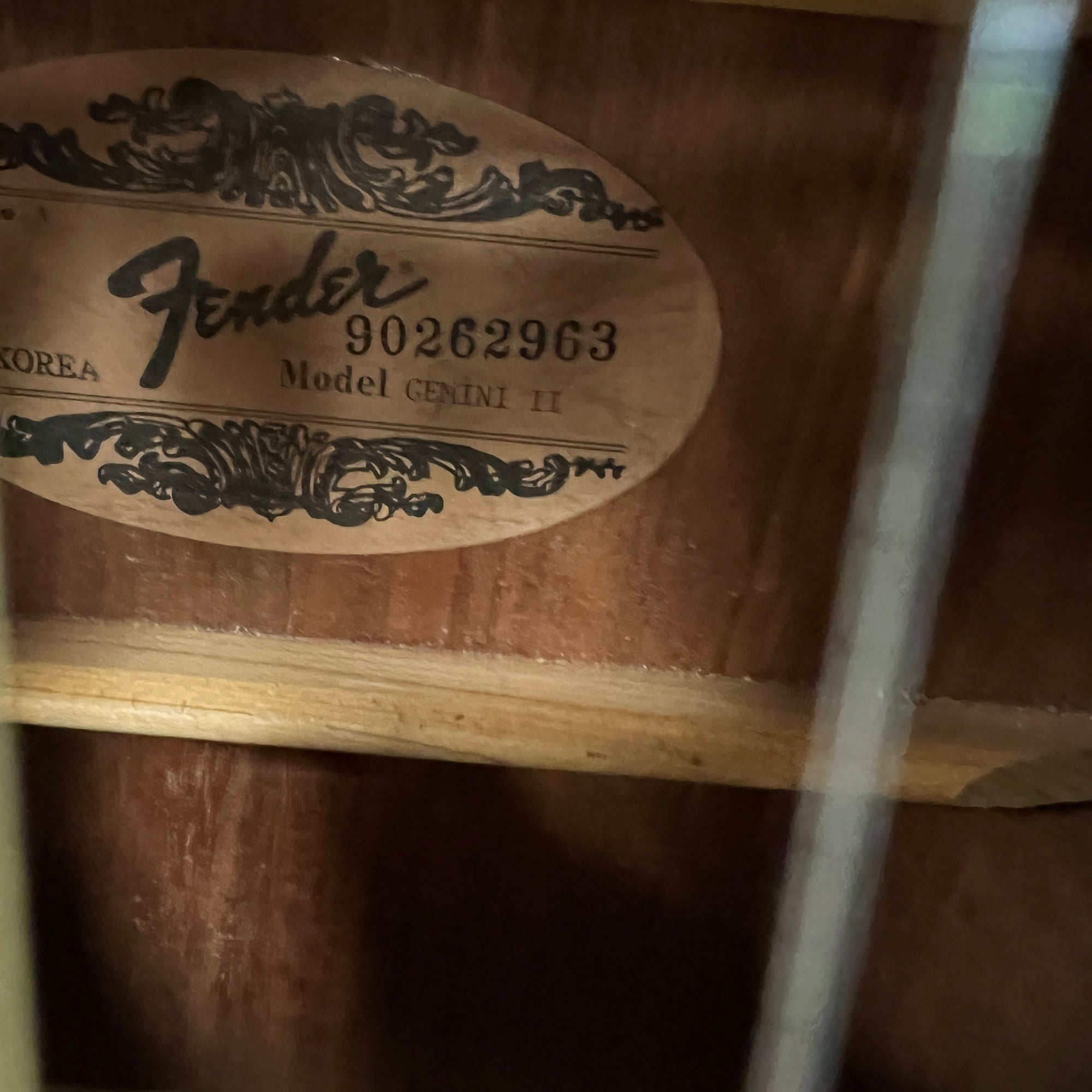 Fender Gemini II Dreadnaught Acoustic Guitar Evolution Music