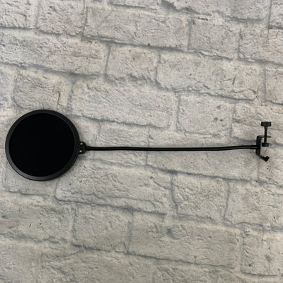 Black Clamp-On Pop Filter