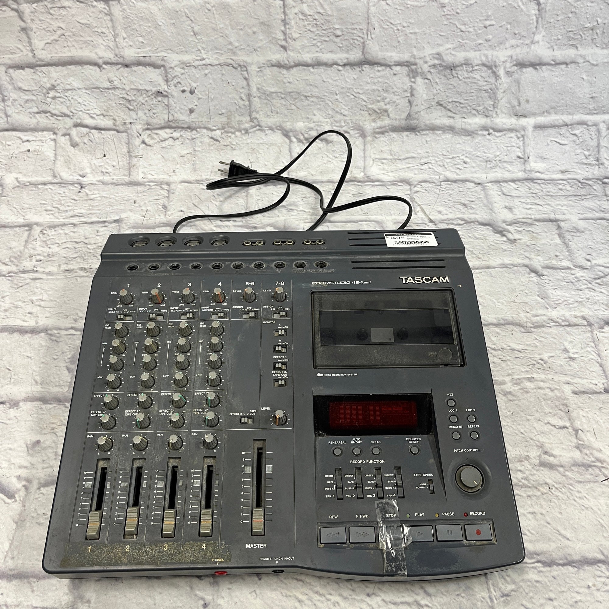 Tascam 424mkII Cassette Multitrack Recorder