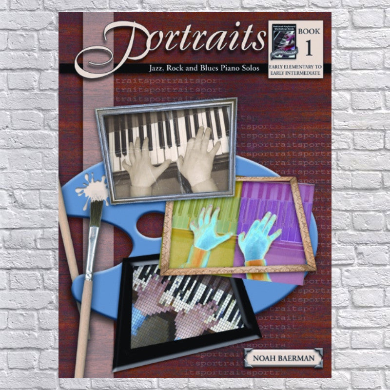 Portraits 1 - Jazz, Rock and Blues Piano Solos Music Book 2