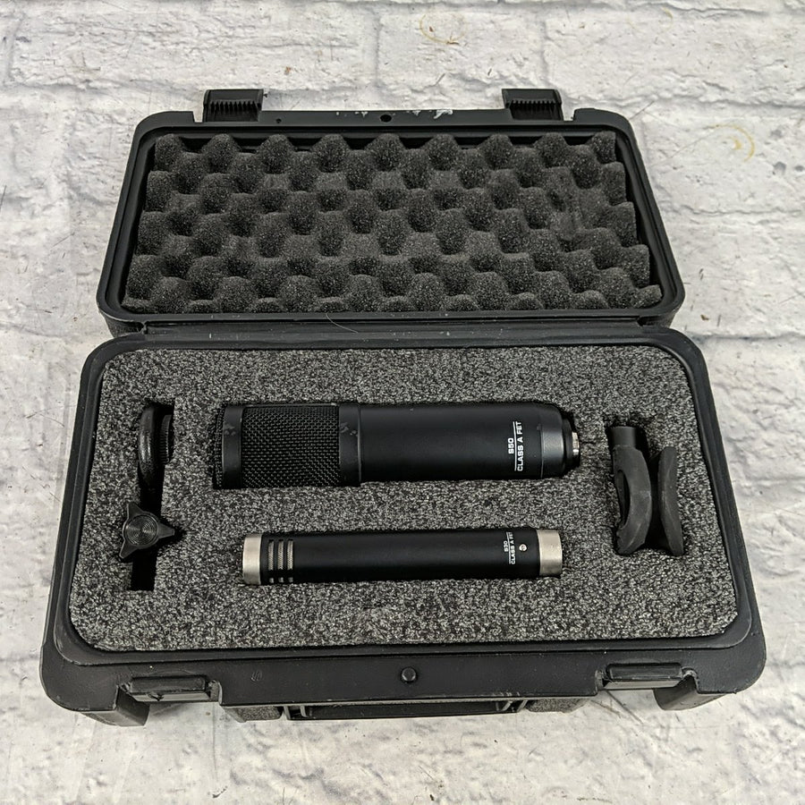Sterling S50 and S30 Condenser Microphone Set with Case