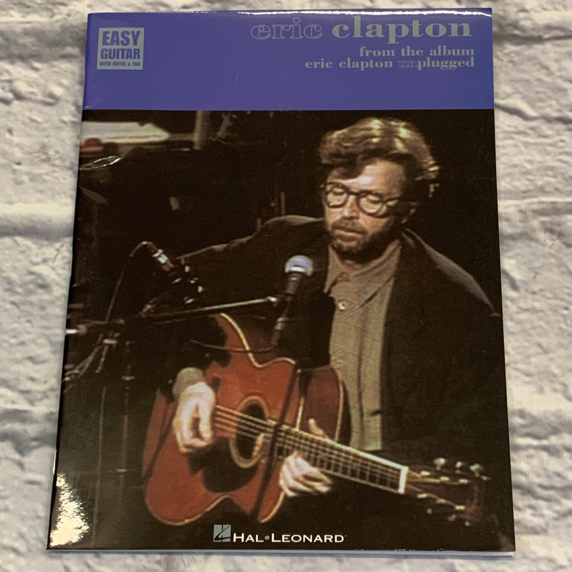 Hal Leonard Eric Clapton: Unplugged Easy Guitar Book