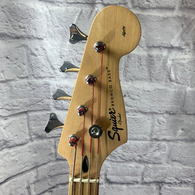 Squier Bronco 4 String Short Scale Bass Guitar