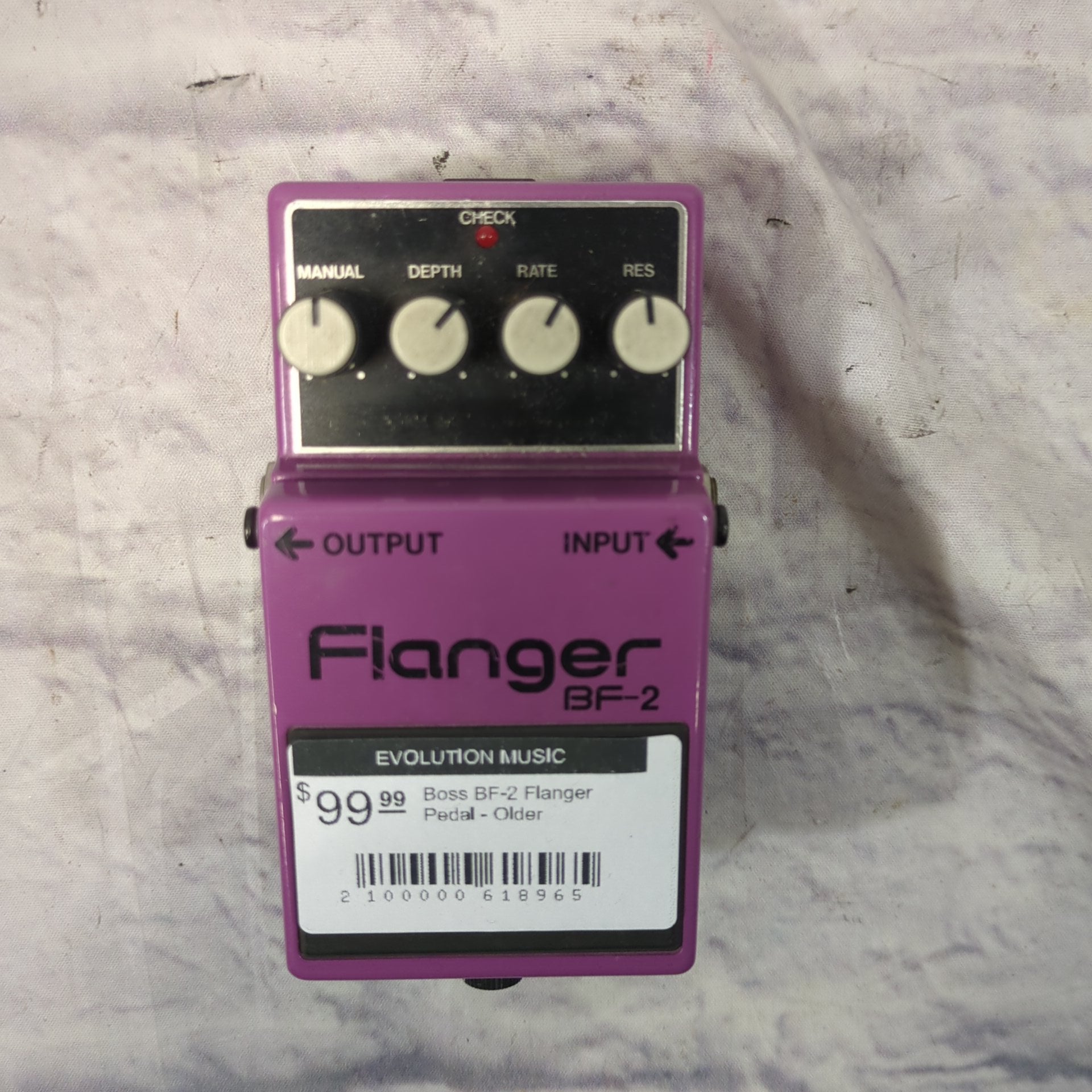 Used Boss BF-2 Flanger Pedal TFW218 – Tone Shop Guitars