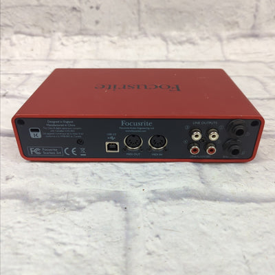 Focusrite Saffire 2i4 USB 2.0 Interface Audio Interface