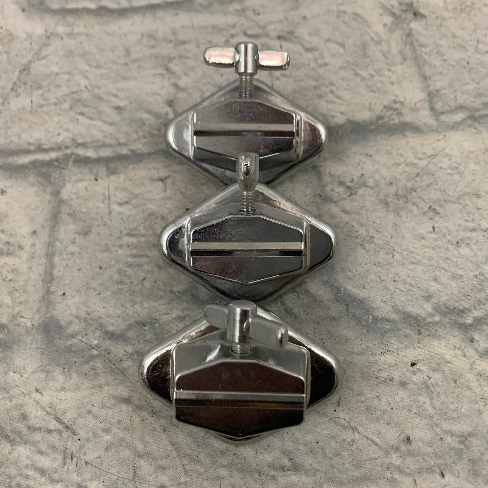 Unbranded Floor Tom Leg Brackets (3)