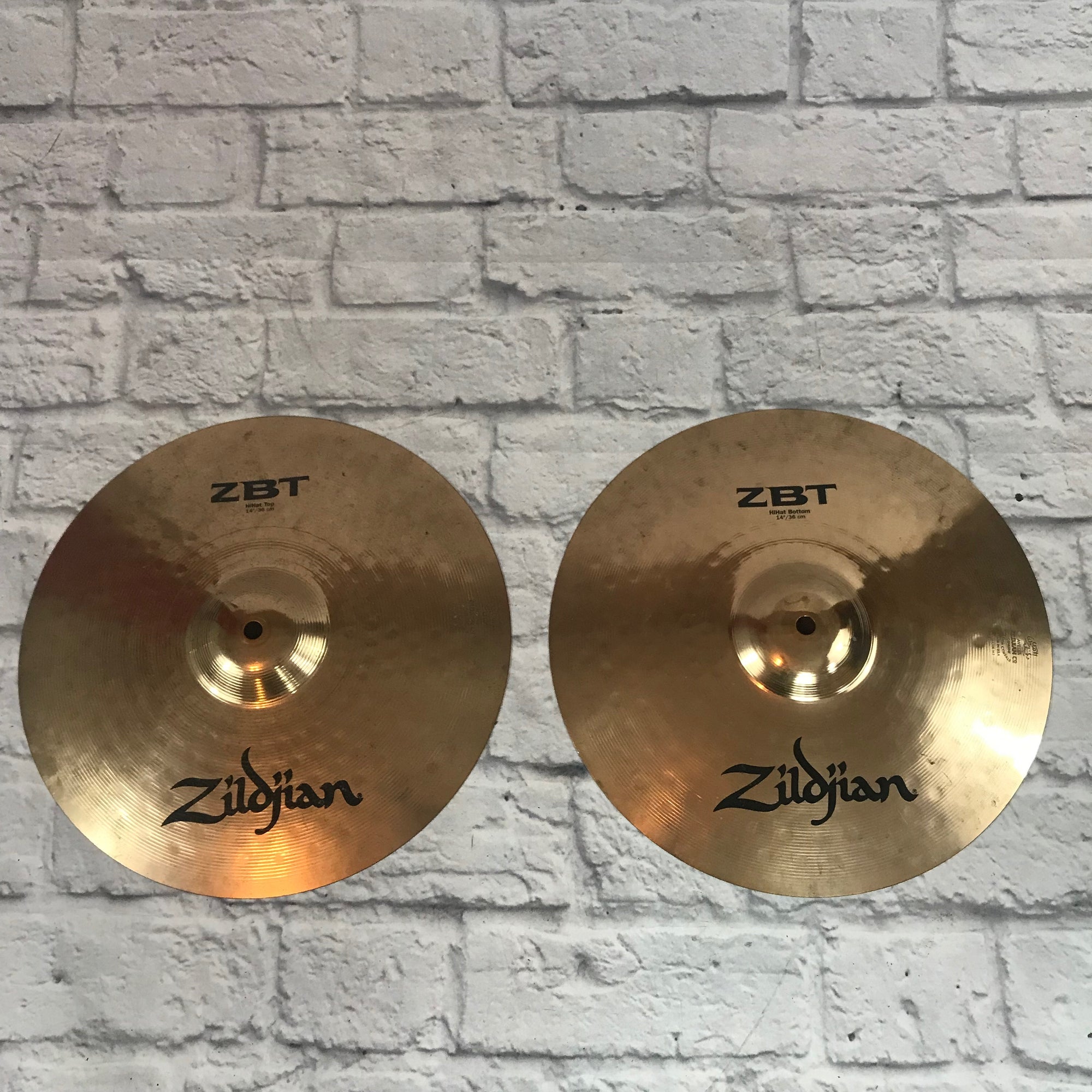 Zildjian ZBT 14" Hi Hat Cymbals