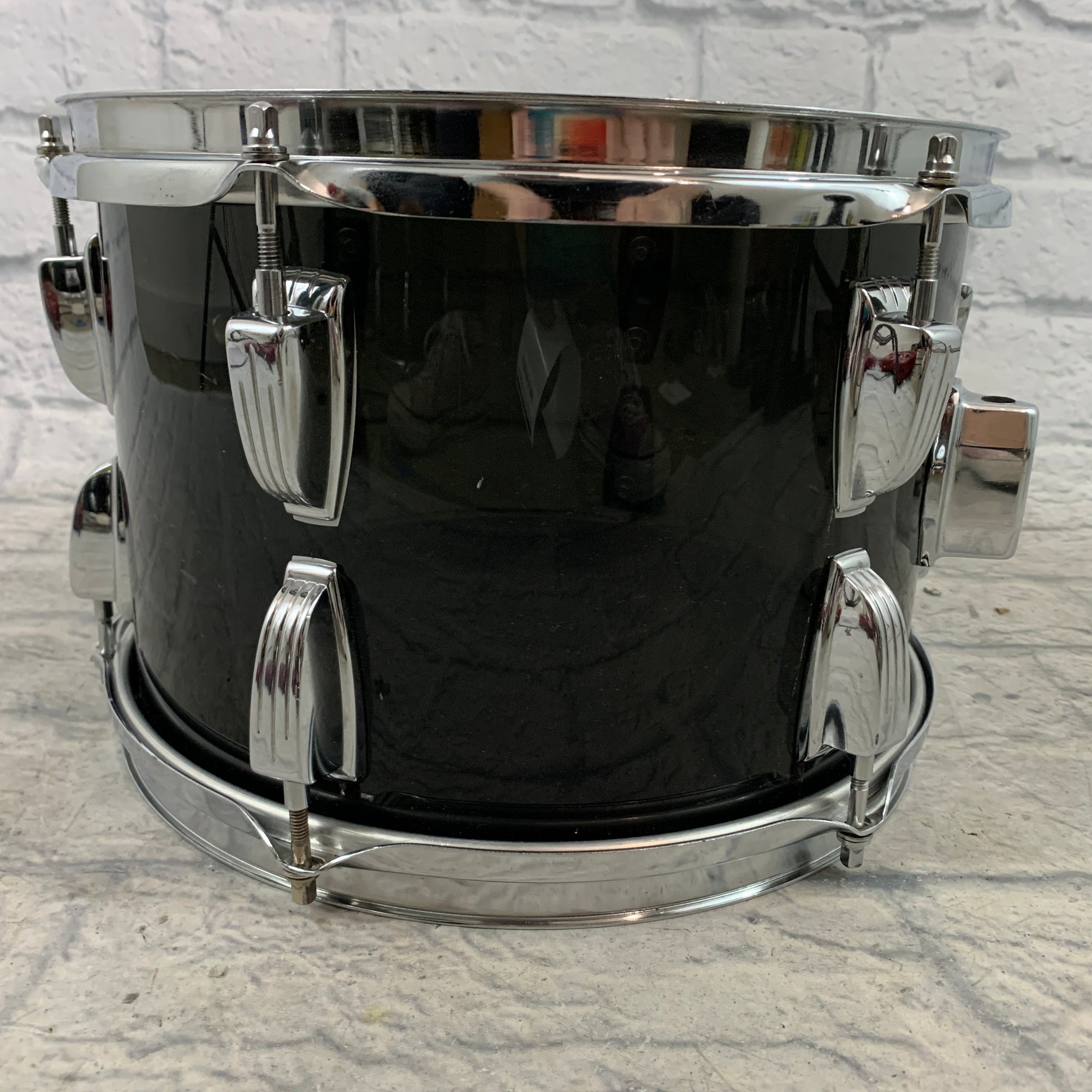 1970s Ludwig Vistalite 12X8" Mounted Tom Smoke