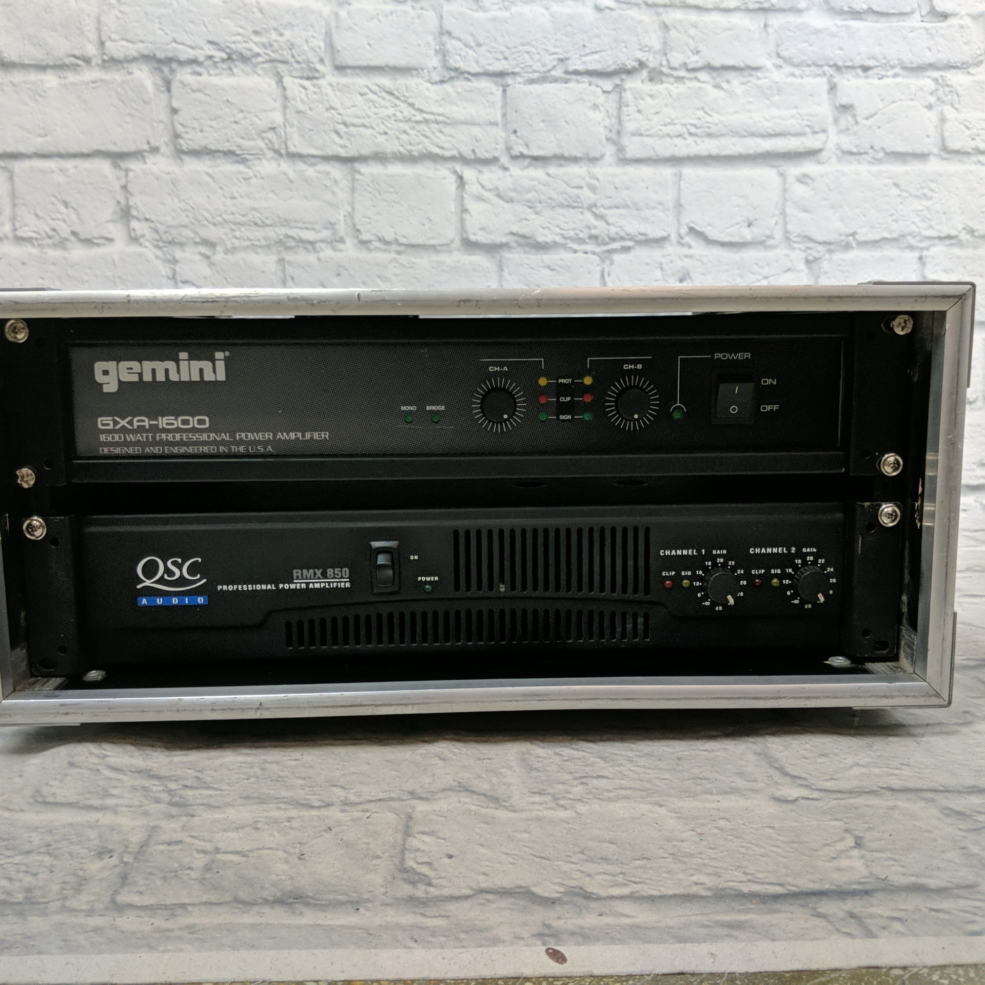 Gemini GXA1600 GXA-1600 Professional Power Amplifier