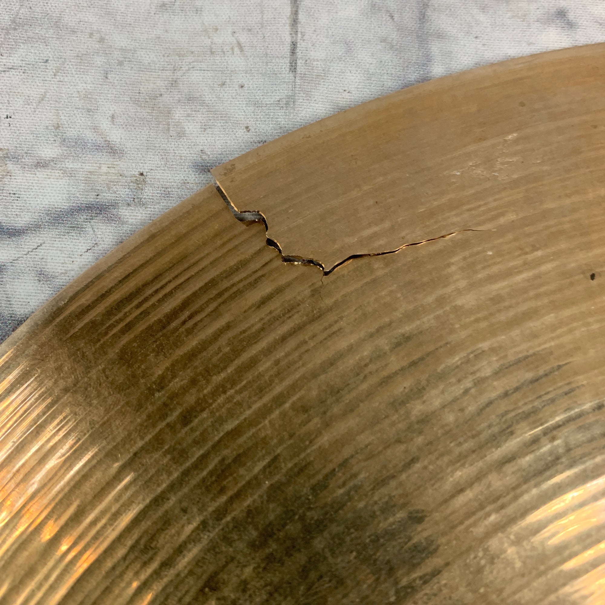 Zildjian 14 S Mastersound Top Hi Hat CRACKED