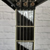 ESP LTD ALEXI-600 Alexi Laiho Electric Guitar - White With Black Pinstripe