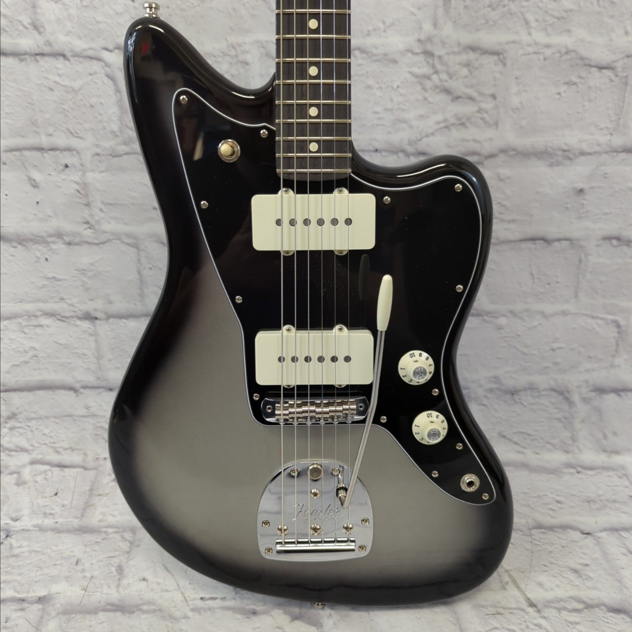 Fender America Professional Jazzmaster LE Silverburst Ebony