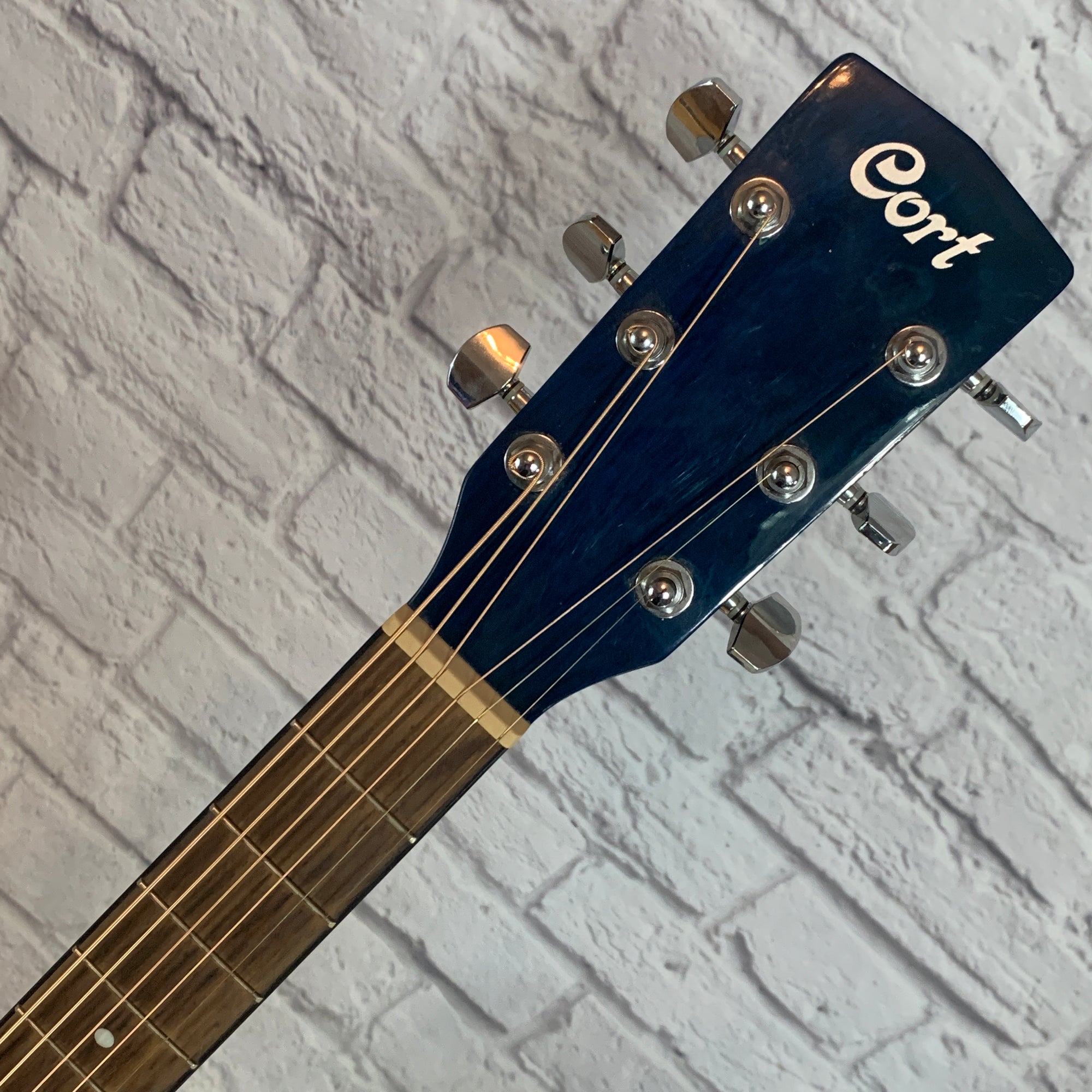 Cort AD870 Acoustic Guitar Blue - Evolution Music