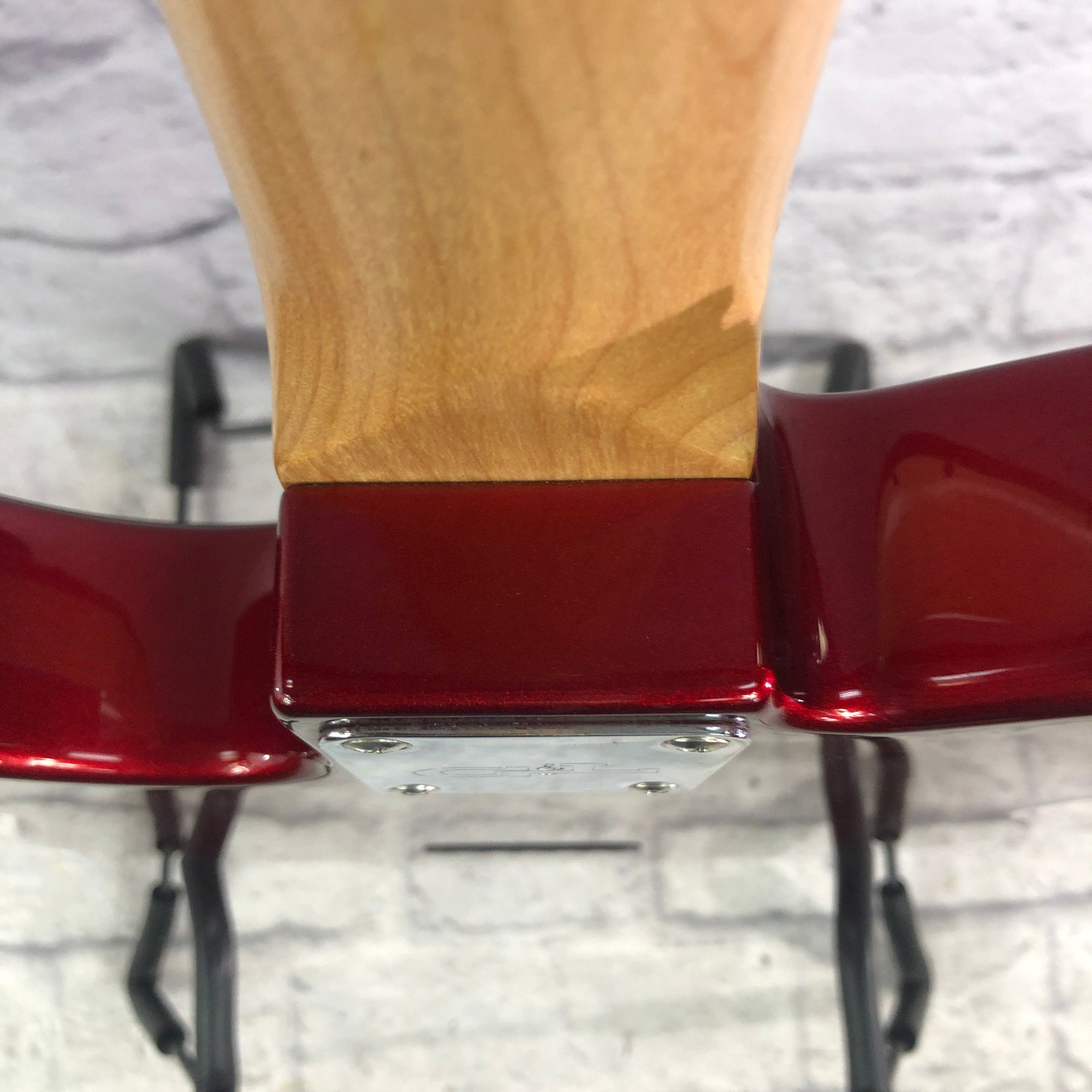 G&L ASAT Bluesboy USA Candy Apple Red Semi Hollow Electric Guitar