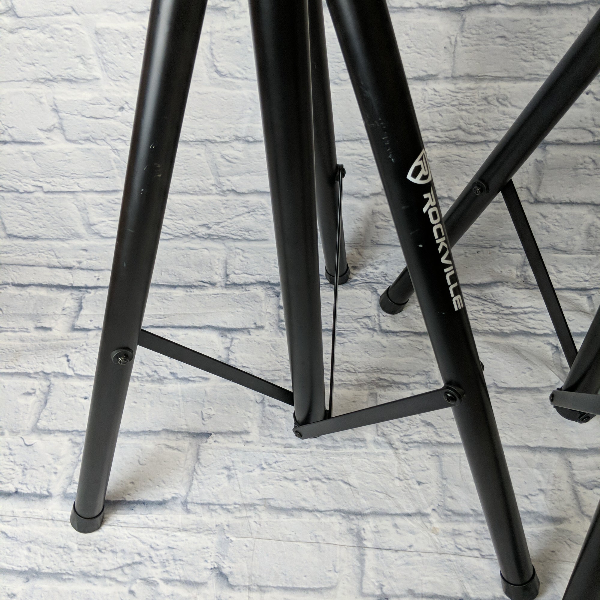 Rockville Speaker Stands Pair with Carrying Bag