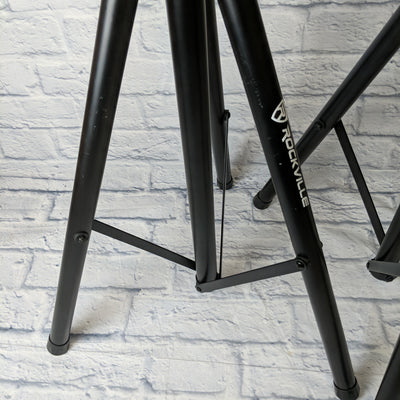 Rockville Speaker Stands Pair with Carrying Bag