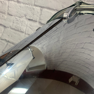 Ludwig 15 Chrome Over Vistalite Tom