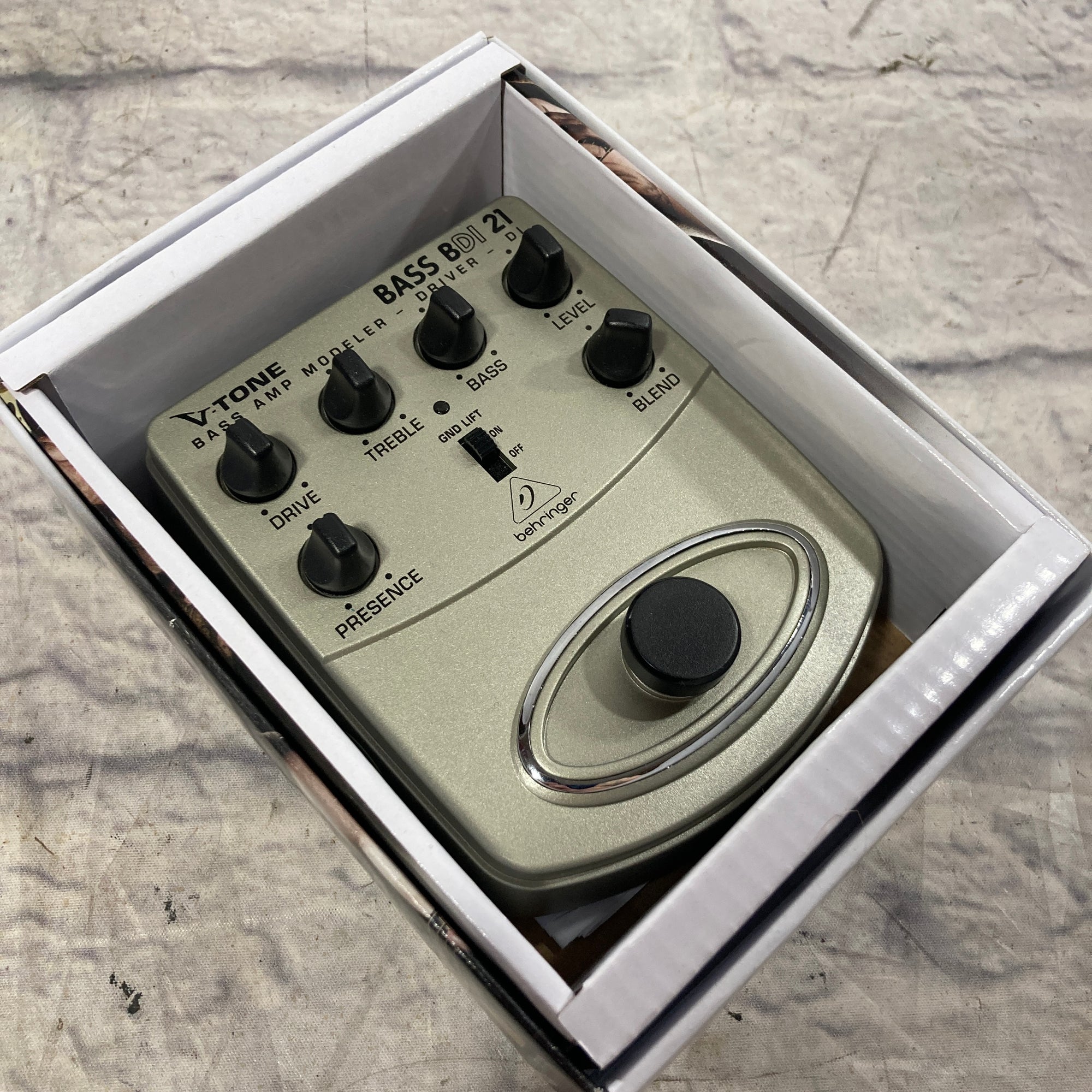 Behringer V Tone Bass BDI 21 Pedal
