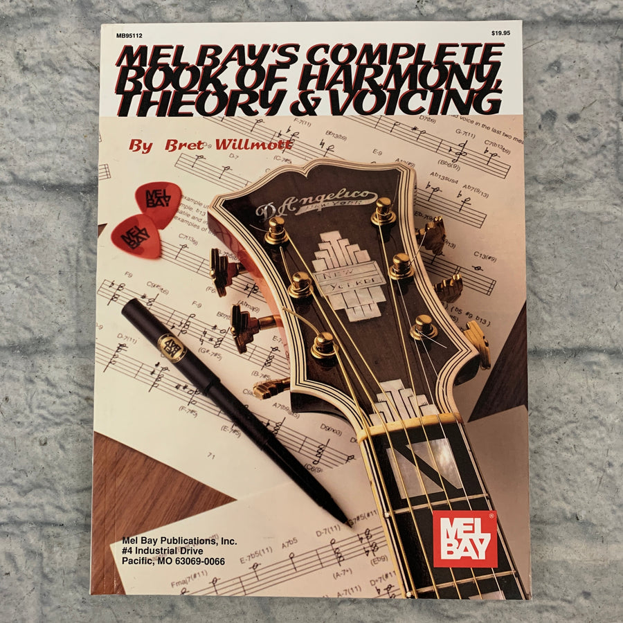 Mel Bay Complete Book of Harmony, Theory, Voicing Guitar