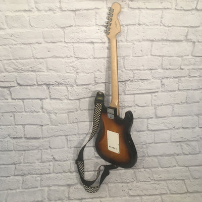 Squier Stratocaster Affinity Series Left-Handed Electric Guitar Sunburst